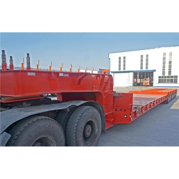Multi Axle Hydraulic Heavy Equipment Lowbed Semi Trailer for Sale
