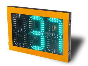 Quality Control Method By Phone App Digital Speed Limit Signs Power Source 12VDC Temperature Range -40°C To 60°C for sale