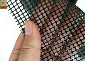China PP Extruded Plastic Screen Mesh 1m Wide , Black Polypropylene Mesh Netting on sale