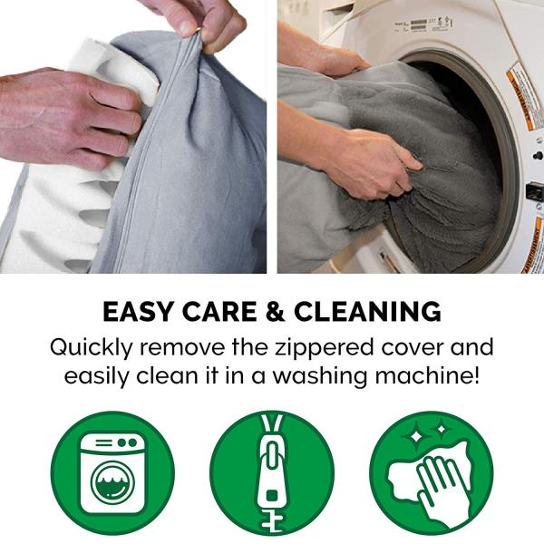 4.8kg Cooling Memory Foam Dog Bed 44in Machine Washable Pet Bed