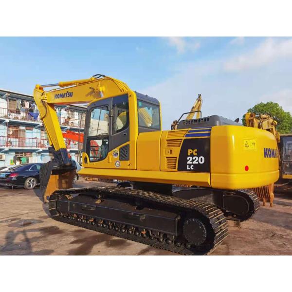 1 Cubic Meter Bucket Second Hand Komatsu Excavator PC220 - 8 22 Ton