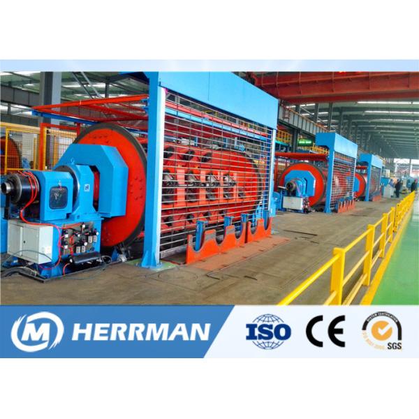 800 Bobbin Rigid Type Wire Stranding Machine Pneumatic Type Clamping