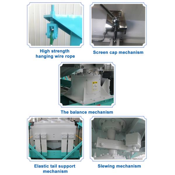 High Performance SFJH Plan Sifter 8t/H Cattle Feed Pellet Mill