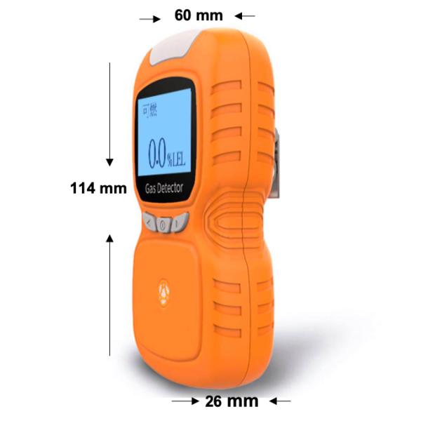 High Sensitivity Portable Single Gas Detector Diffusion Type OEM Accept