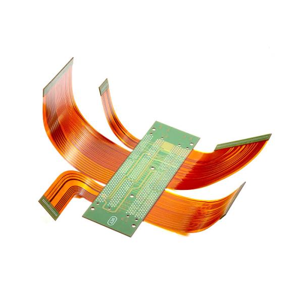 OEM FPC Rigid Flex Circuit Boards Fast Prototyping Gold Plating Fiberglass