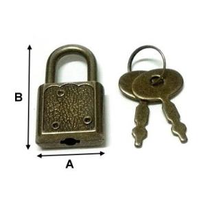 Zinc Alloy Square Small Stationery Lock