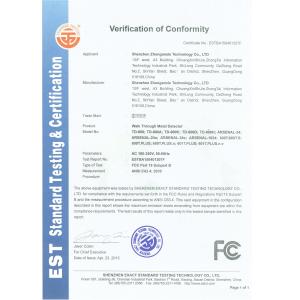 Heyuan Zhonganxie Technology Co., Ltd Certifications