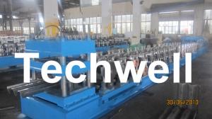 Quality Three Wave Highway Guardrail Cold Roll Forming Machine for 3 Wave Guard Rail Beam for sale