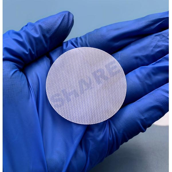 Custom Coarse And Fine Double Layer Polyester Mesh Filter Discs For Filtration Of Air, Liquids, Solids, Hydraulic Oil