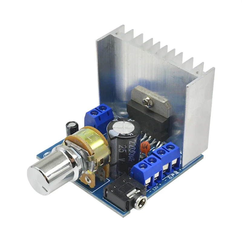TDA7297 Power Amplifier Board with 15W Dissipation Power for DC 9-15V Stereo Dual Channel Audio Amplification