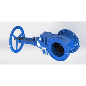 Handwheel Operated Water Gate Valve Epoxy Coated / Non Rising Stem Available