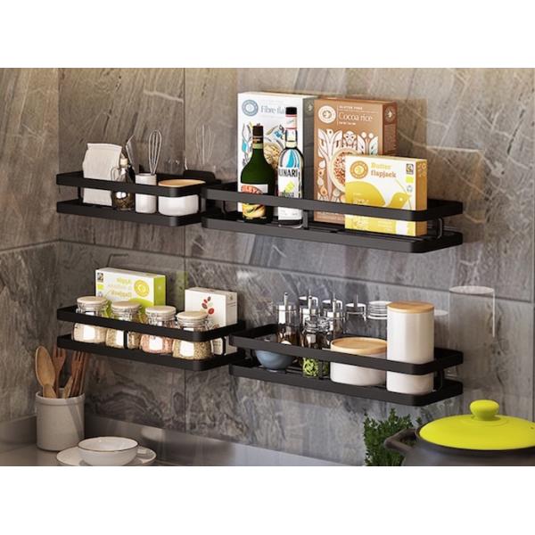 Modern Simplify 35cm SS201 Condiment Wall Rack / Condiment Shelves