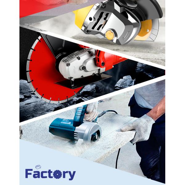 Stone Carving Hot Press Segmented Protection Teeth Cutting Disc for Fast Cutting