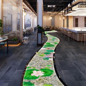 Immersive Indoor Interactive Floor Projection Interact Floor