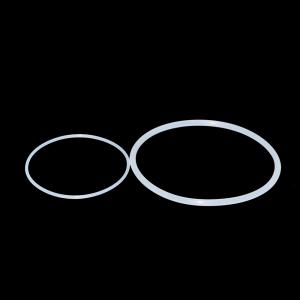 Quality ISO 13485 Clean Room Medical Rubber Parts Food Grade Silicone Rubber O Rings for sale