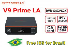 Quality GTmedia V9 Prime LA Digital Satellite Receiver Built In WiFi Auto Biss for sale