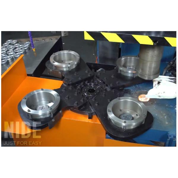 Auto Four Working Station Armature Casting Machine For Aluminum Rotor Die Casting