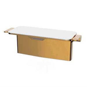 Quality LED Indicator Light Brass Storage Shelving Basin Faucet Bathroom Faucet Saves Space for sale