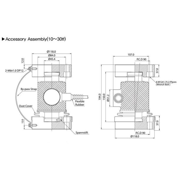 Analog Truck Scale Load Cells