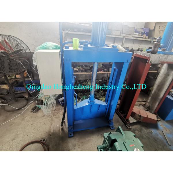 Hydraulic Synthetic Rubber Bale Cutting Machine 5.5kw 680mm Stroke