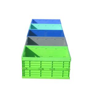 30kgs Loading Capacity Virgin PP Collapsible Stacking Containers 600*400 mm