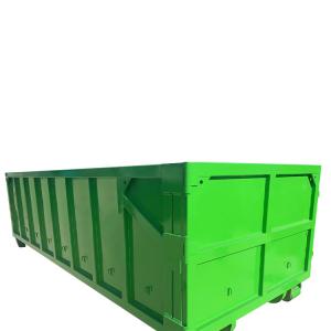 Quality 10 - 40 Yd Capacity Roll Off Dumpster Reinforced Steel Construction Debris Dumpster for sale