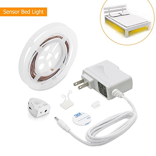 Motion Activated LED Dimmable Strip Lights with PIR Sensor