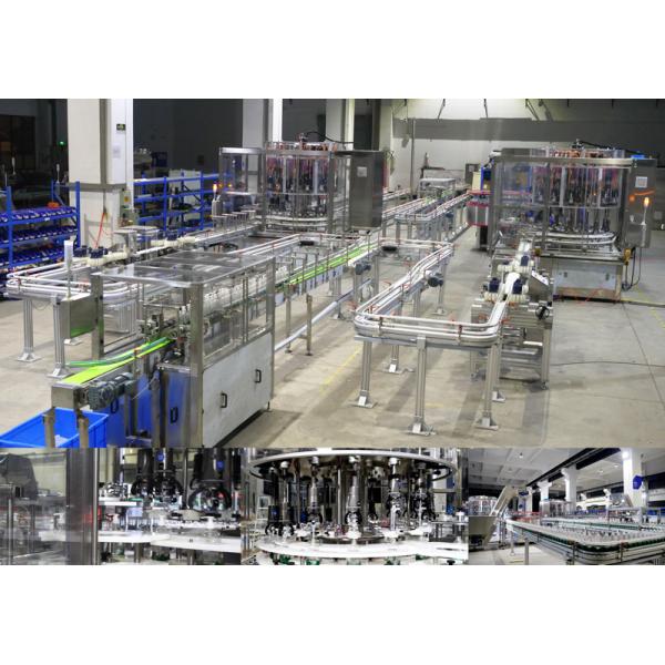 Antiseptic Hand Sanitizer Filling Capping Machine 12000B/h 4KW