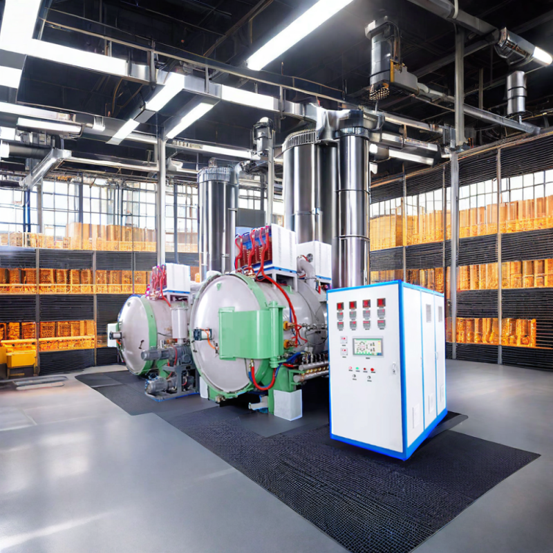 Large Volume 5000L Loading Capacity Continuous Carbon Nanotube Purification Furnace with 2400℃ Limit Temperature and Vacuum or Inert Gas Protection