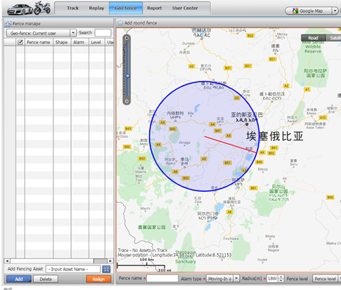 YTWL-100F GPRS 1900Mhz 120KM/H Ethiopia Speed Limiter