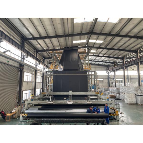 0.5mm and 0.75mm HDPE Geomembranes for Environmental Protection Length 50m-100m/Roll