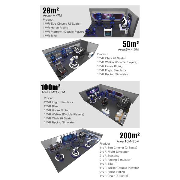 9D VR Egg / Racing Car Simulator Space Themed Virtual Reality Park for Play Game