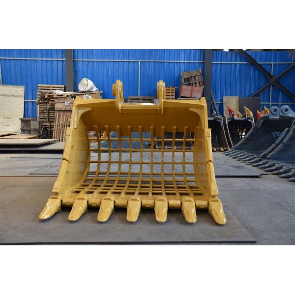 Hot Selling Excavator Skeleton Bucket Customized Logo Color Sieve Grid Buckets for EX SY