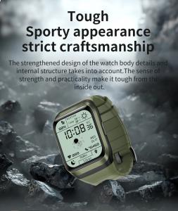 Quality 128M Waterproof Digital Sports Wrist Watch Men Fitness for sale