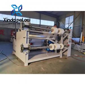 Quality 2000mm Roll Thermal Paper Slitting Rewinder Kraft Paper Rewinding Machine 150m/Min for sale