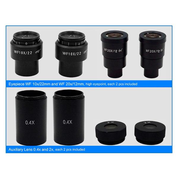 OPTO-EDU 3.2x - 192x Binocular Forensic Comparison Microscope with LED Illumination for Student and School Applications