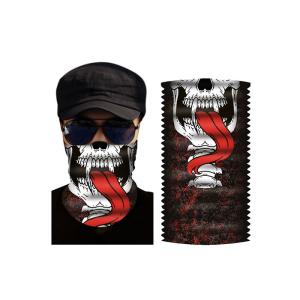 Polyester Pentagram Jumper Scarf Graphic Print Bandana