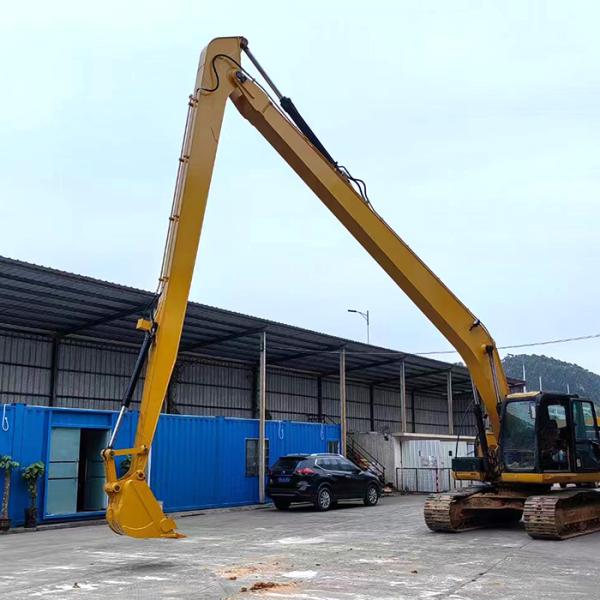 Excavator Long Arm 18 Meters Practical Excavator Dipper Arm Extension For Komatsu HITACHI HYUNDAI , Long Reach Digger
