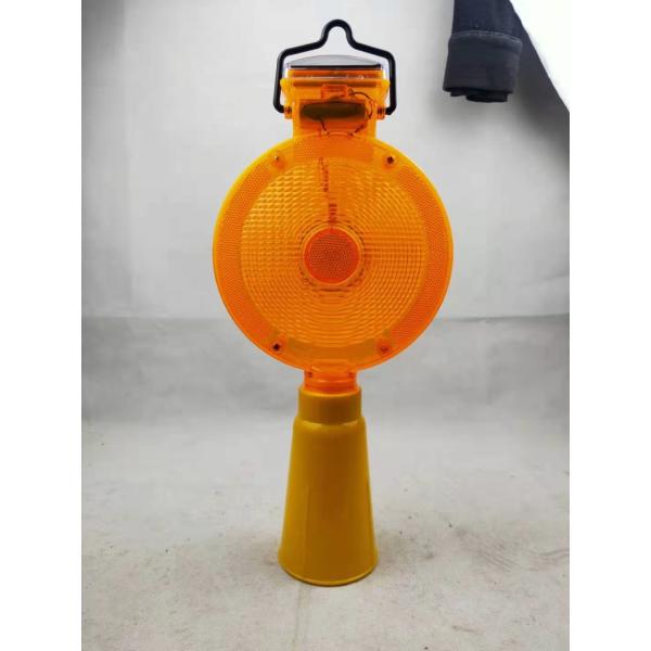 New Solar Road Construction Traffic Blinking Barricade Warning Lights Obstacle Safety Flashing Light