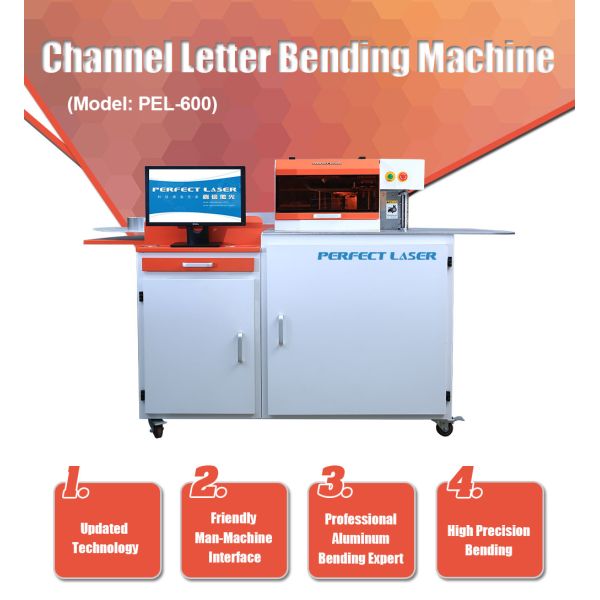 High Efficiency Billboard / Channel Letter Bending Machine For Advertising Industry