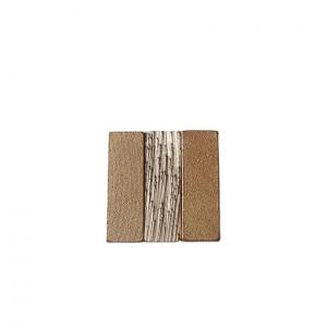 Quality Flat Shape Indonesia Sandstone Segment 24*9*15mm Single Disc Sandstone Cutter Tips Sandwich Layer Segment for sale