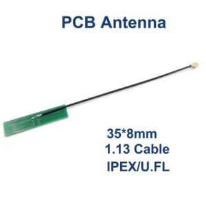 Buy cheap 1.13 Cable 50mm 2.4G PCB Wifi Antenna 50 Ohm Impedance With U.Fl IPEX Connector from wholesalers