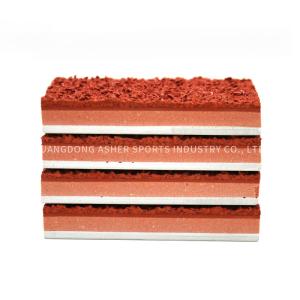 Quality Recycled IAAF Running Track Customized UV Resistant Stadium Use for sale