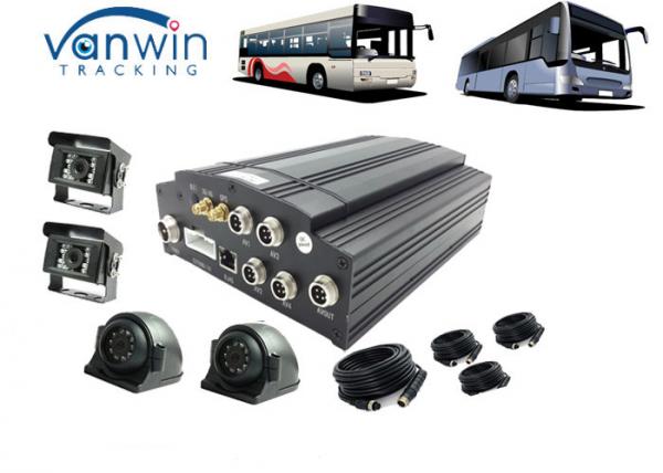 Buy Public Bus Wifi Router 3G Mobile DVR GPS 4CH Hard Disk With Sim Card 8V - 36V at wholesale prices