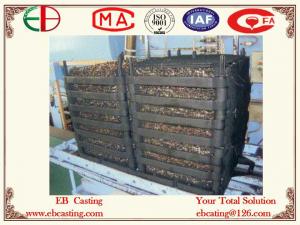 China Heat-resistance Steel Heat Treatment Baskets At Furnace Service EB22134 on sale