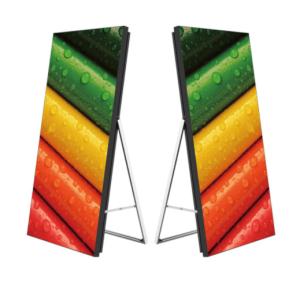 Quality P2 P2.5 P4 P6 Custom Led Display , Advertising Led Mobile Billboard Street Conic Lamp Pole for sale
