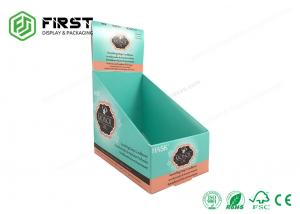 Quality Full Color Printed Custom Cardboard Recyclable Counter Display Boxes For Retail Sales for sale