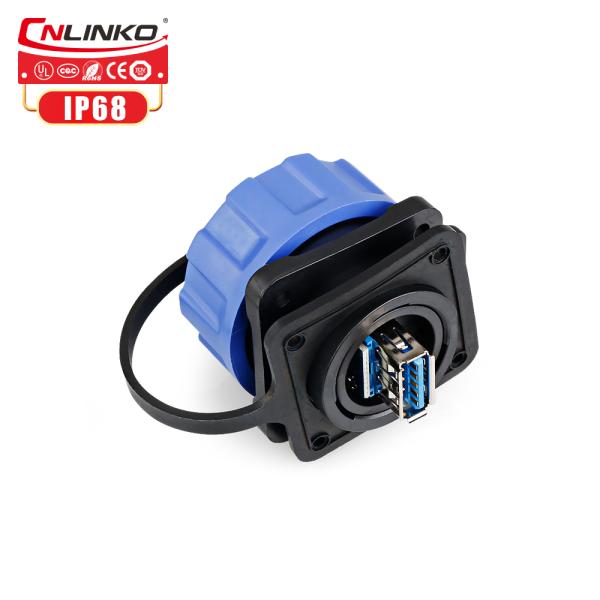 Stable Quality Popular M24 Plastic USB Data Connector for Office and Industry