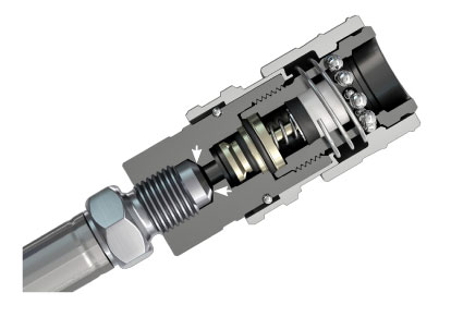 High Pressure Hardened Hydraulic Hose Couplings 300Mpa DN 2.5mm