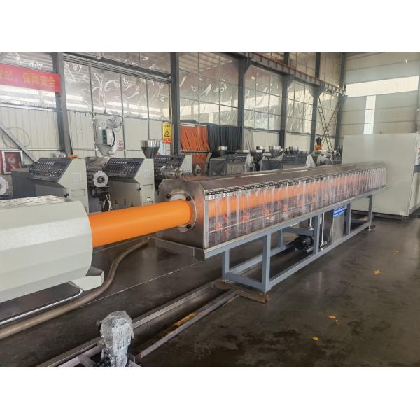 Plastic HDPE PE PP MPP Pert PPR PVC Water Pipe And Cable Conduit Tube Extruder Production Extrusion Line